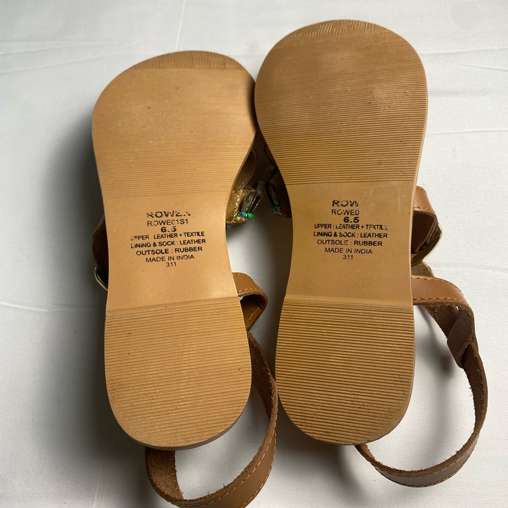 Steve Madden Rowen Multi Colored Seashells Sandal… - image 3